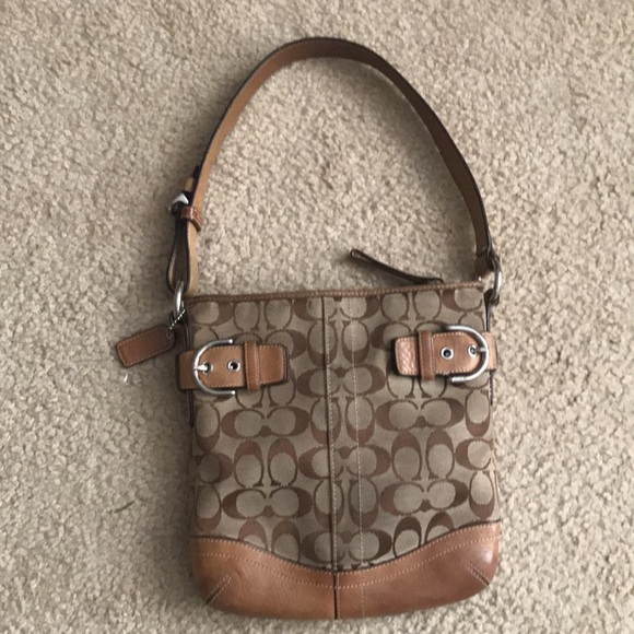 Coach signature slim shoulder bag 3577 - Picture 1 of 13